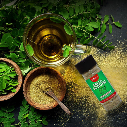 Moxie seasoning crafted with clean ingredients and wellness benefits